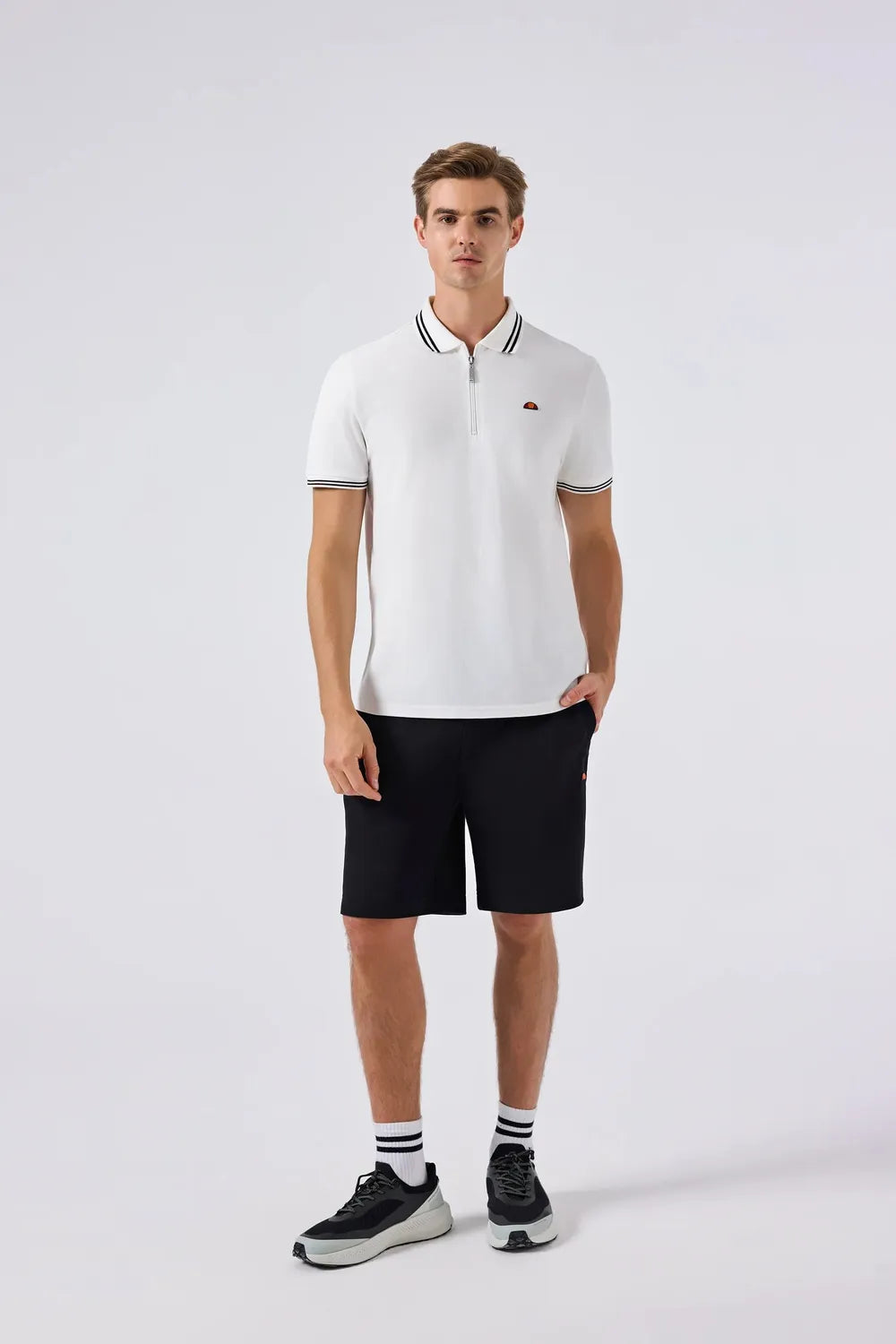 Ellesse Erkek Off White Tişört 6SM5051