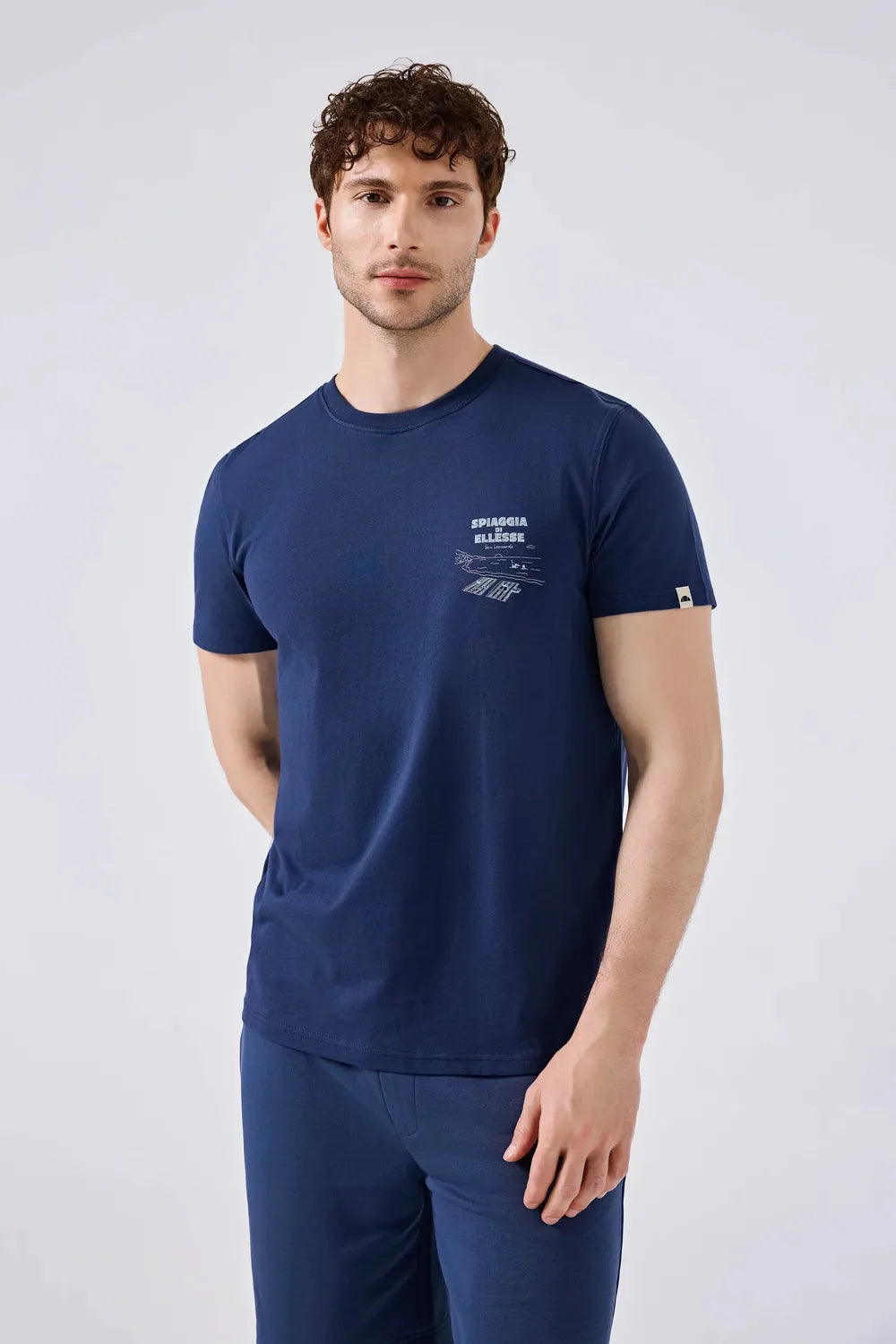 Ellesse Erkek Lacivert Tişört 6SM5065