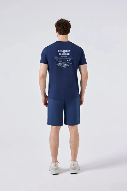 Ellesse Erkek Lacivert Tişört 6SM5065
