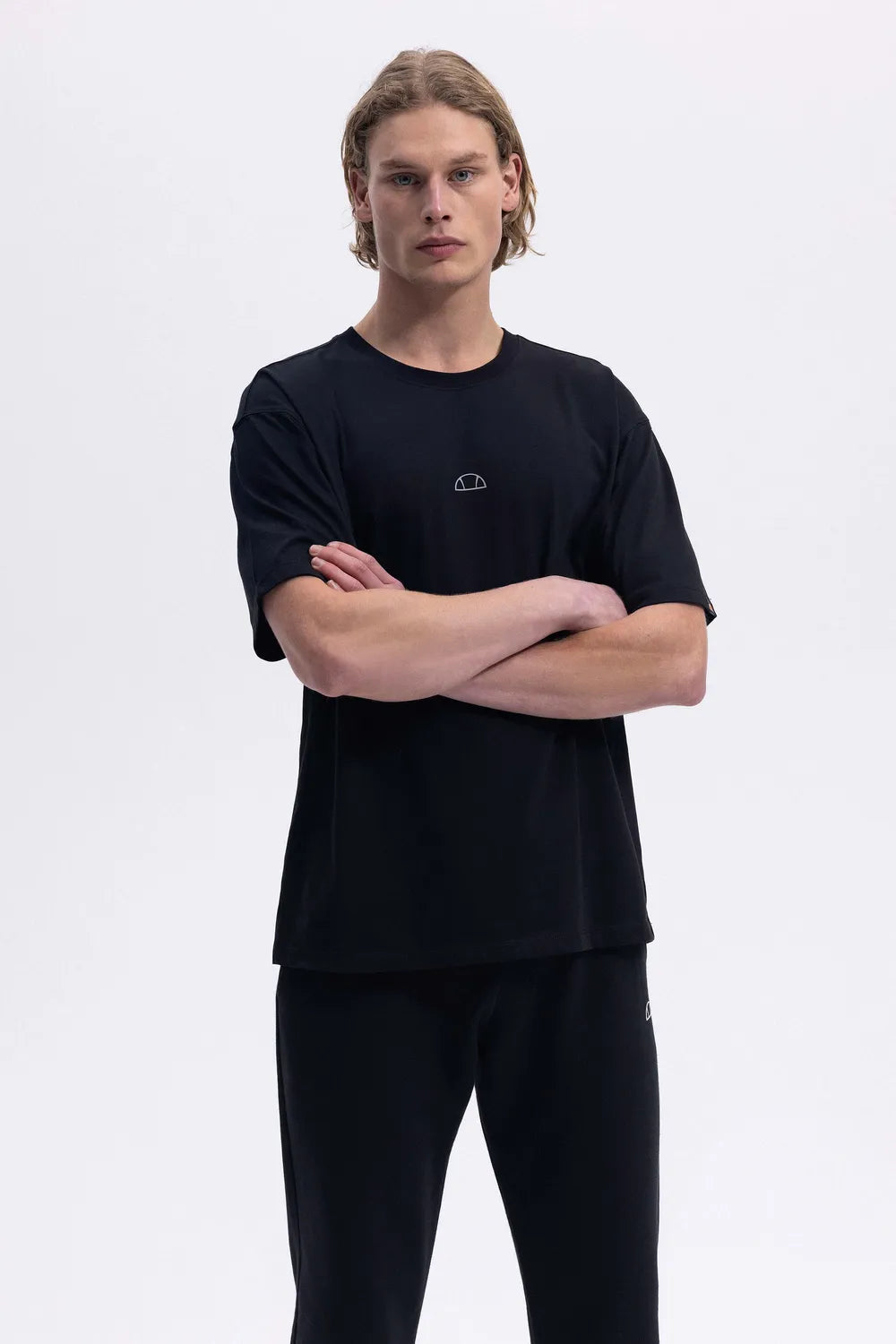 Ellesse Erkek Siyah Tişört 5SM5376