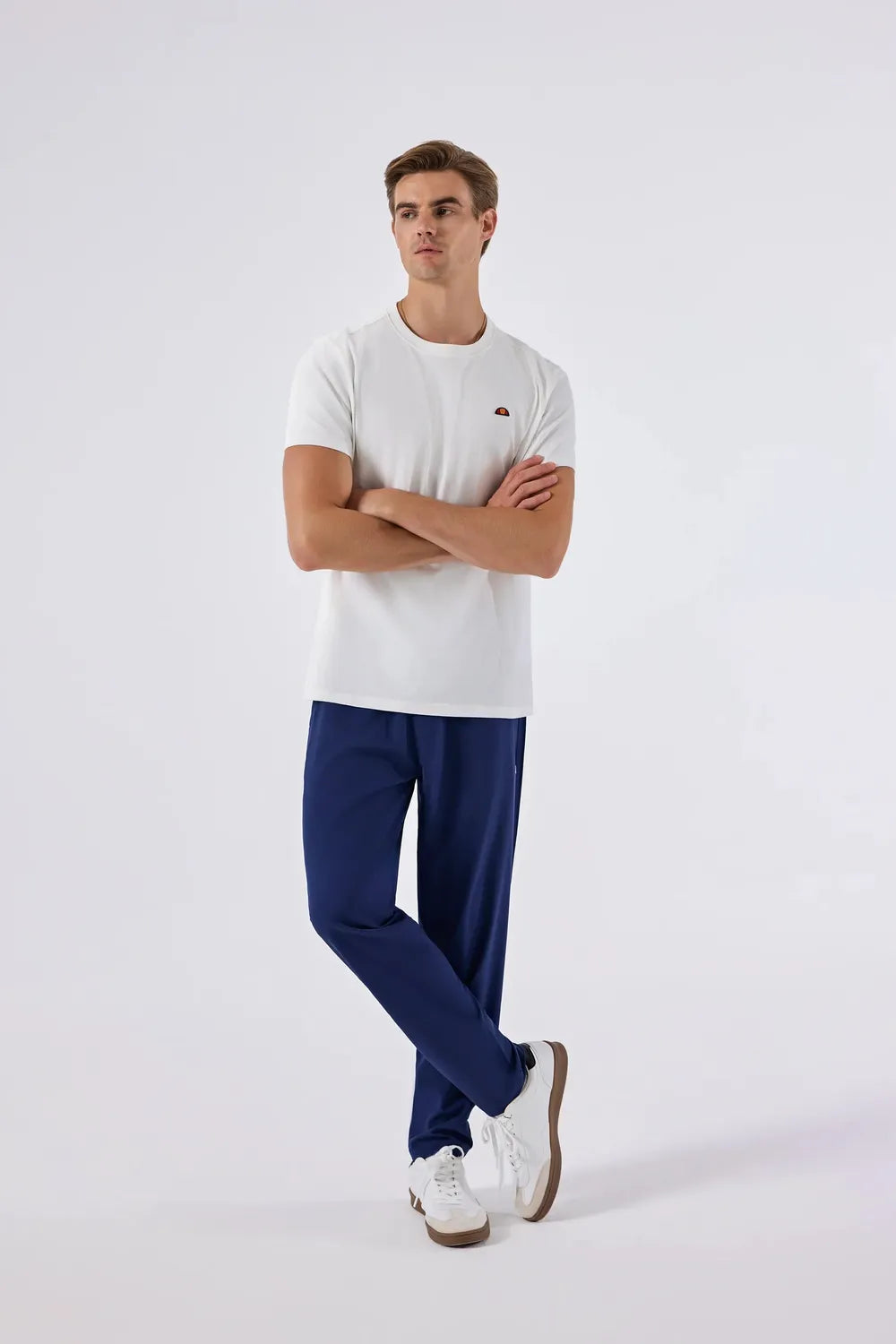 Ellesse Erkek Off White Tişört 6SM5069