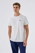 Ellesse Erkek Off White Tişört 6SM5069