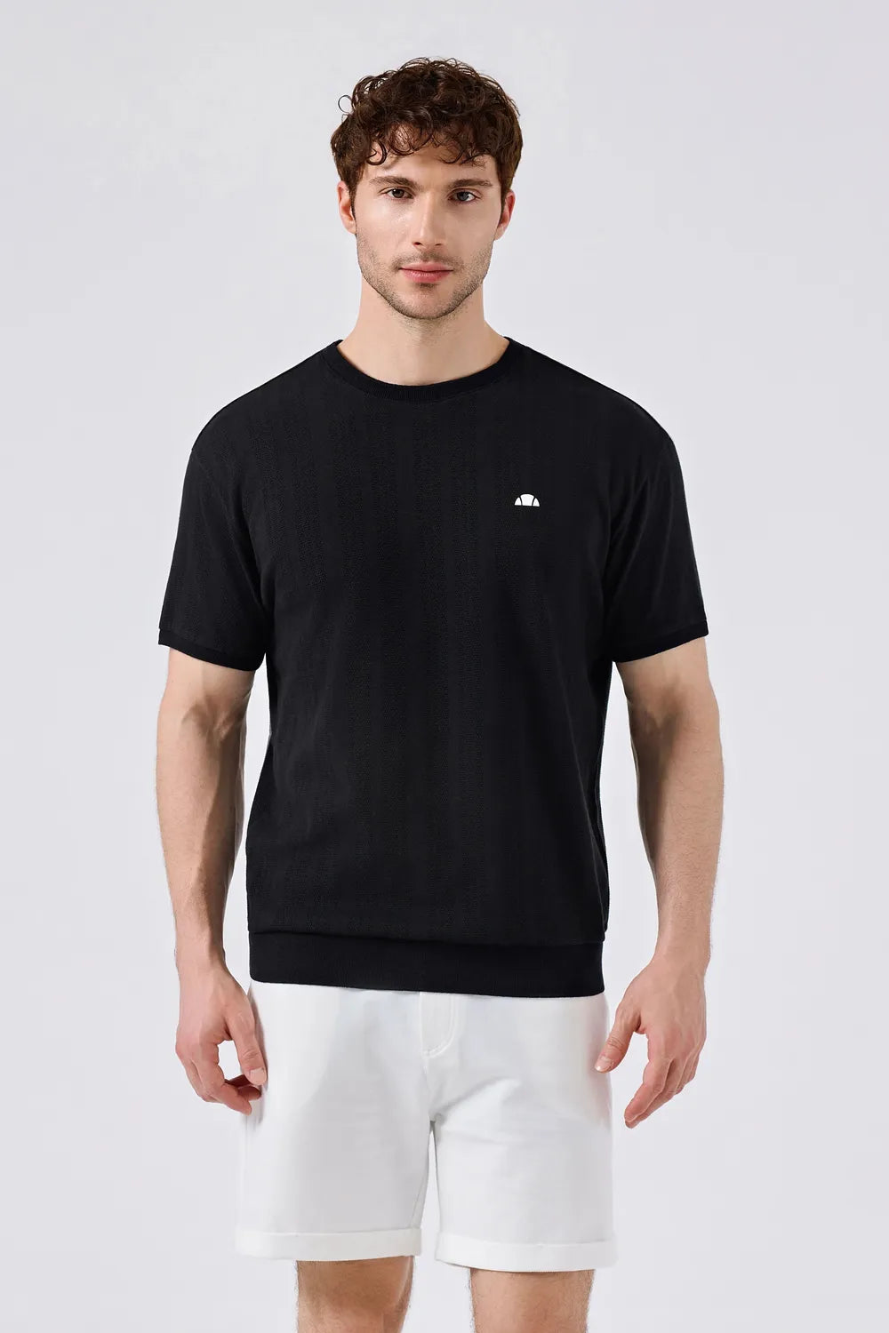 Ellesse Erkek Siyah Tişört 6SM5057