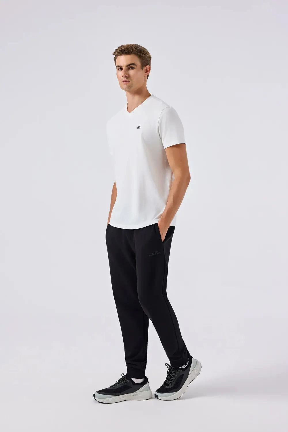 Ellesse Erkek Off White Tişört 6SM5049