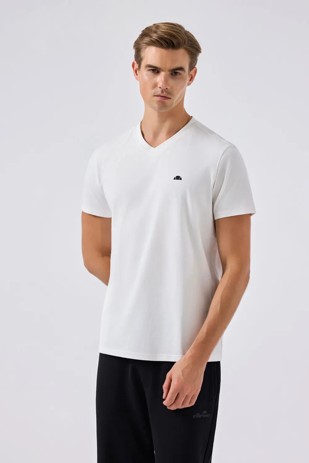 Ellesse Erkek Off White Tişört 6SM5049