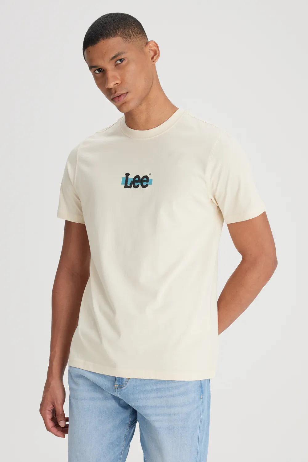 Lee Erkek Bej Tişört L241521614