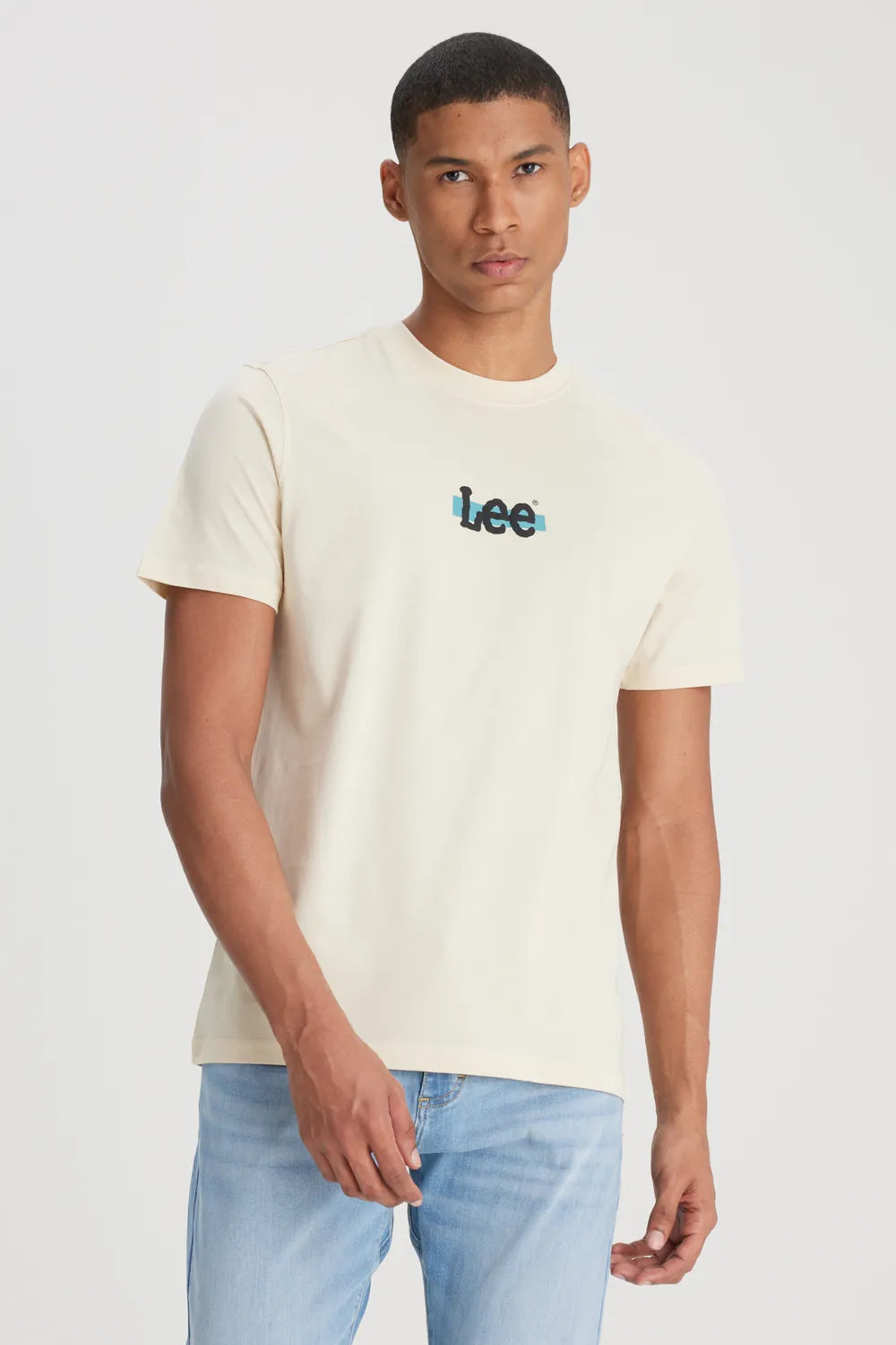 Lee Erkek Bej Tişört L241521614