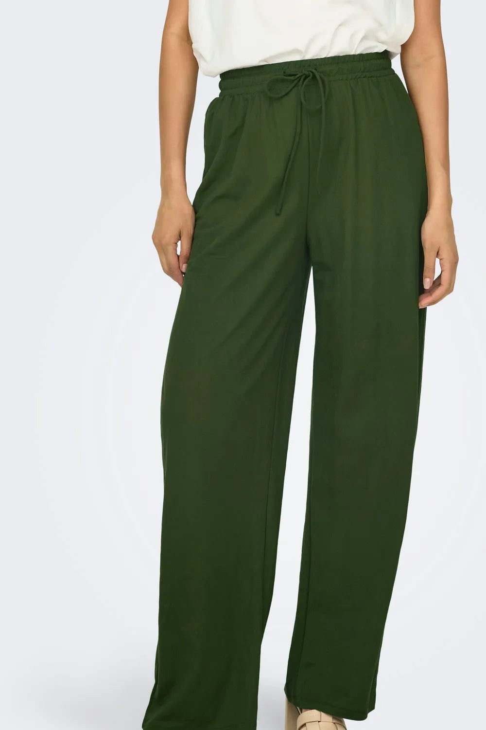 ONLY Kadın Yeşil Pantolon 15294429