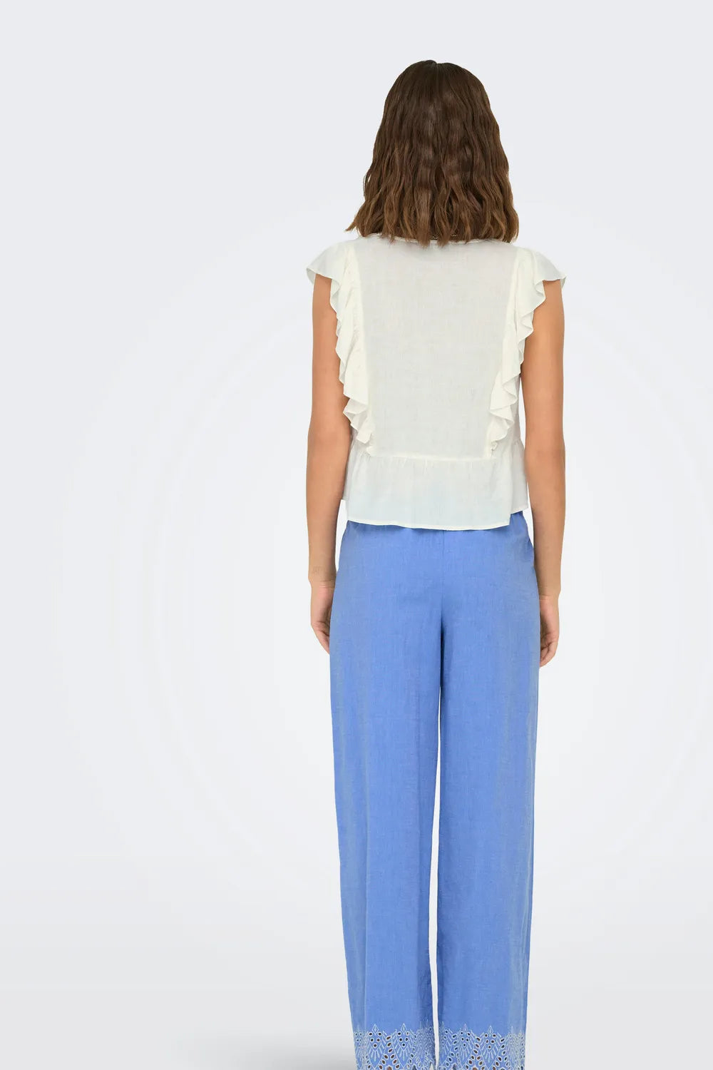 ONLY Kadın Gökyüzü Mavisi Pantolon 15343184
