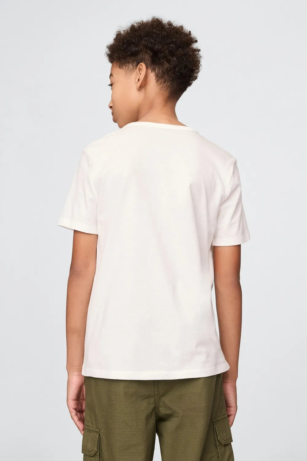 GAP Erkek Çocuk Beyaz Tişört 708411004BY