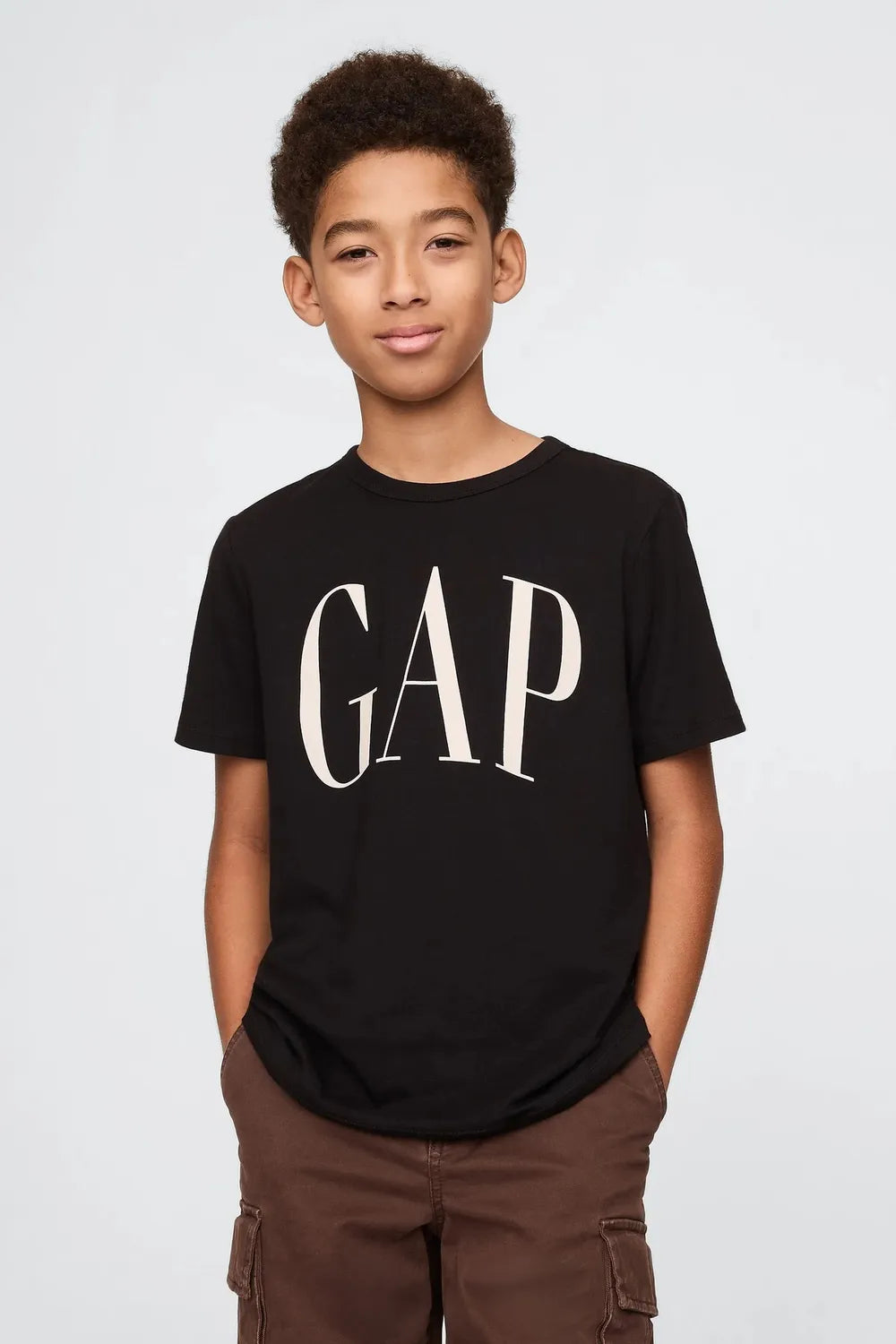 GAP Erkek Çocuk Siyah Tişört 708411006SI