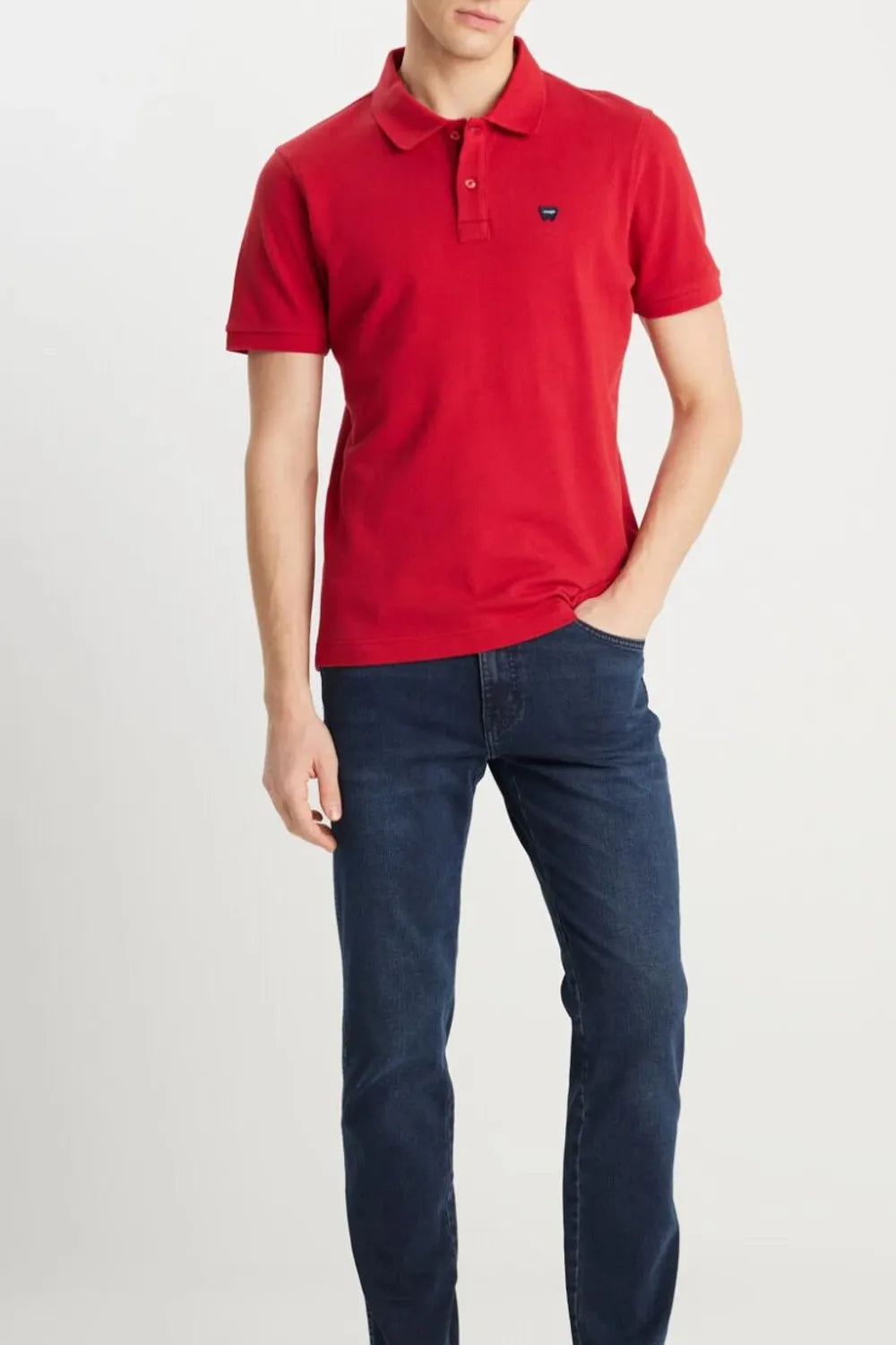 Wrangler Erkek Kırmızı Tişört W7D5K4XX2T602