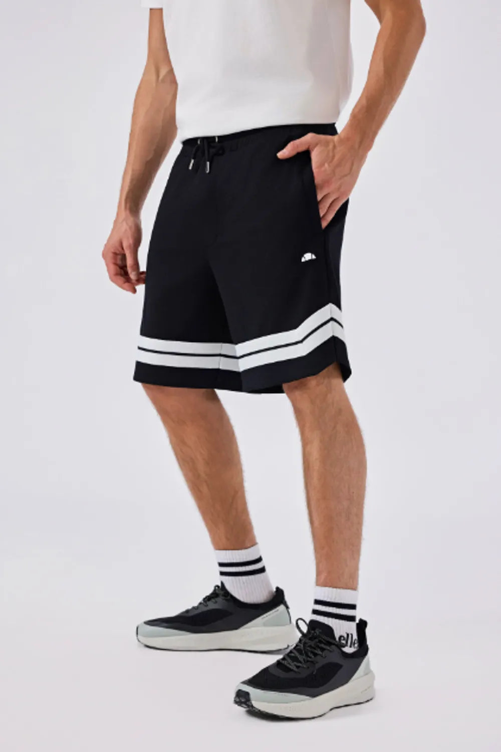 Ellesse Erkek Siyah Tişört 6SM4012
