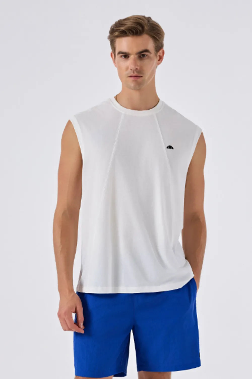 Ellesse Erkek Off White Tişört 6SM5041