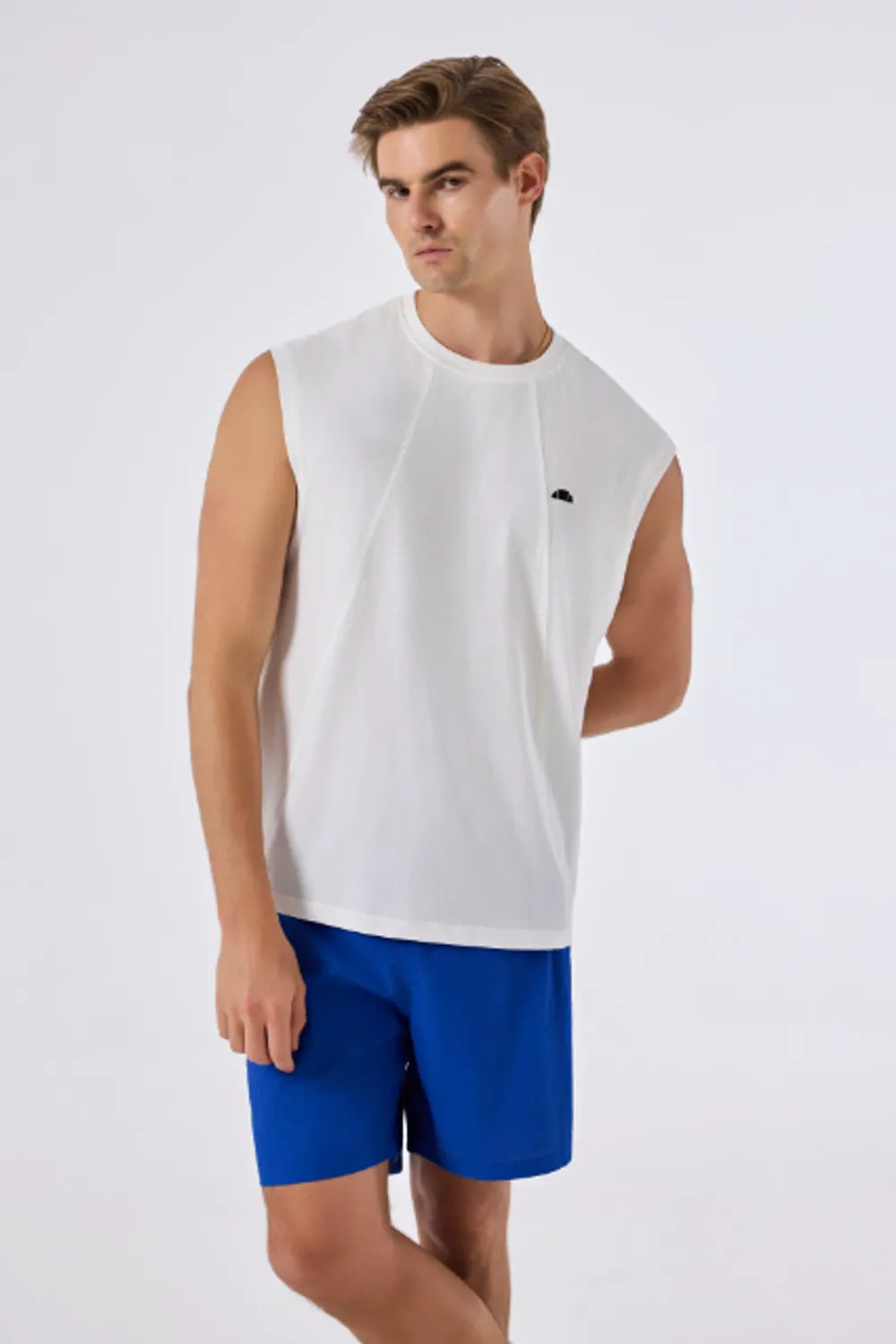 Ellesse Erkek Off White Tişört 6SM5041