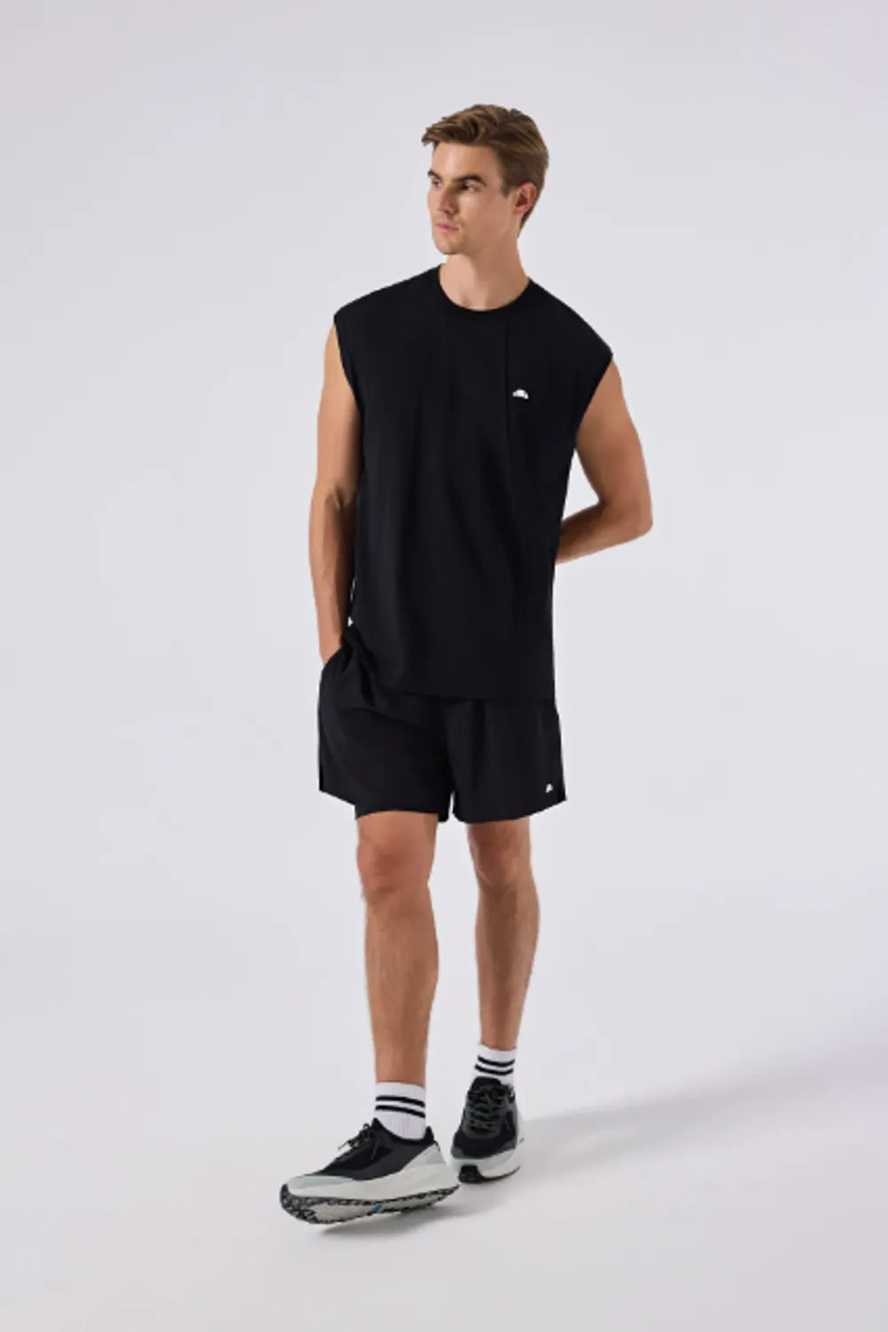 Ellesse Erkek Siyah Tişört 6SM5041
