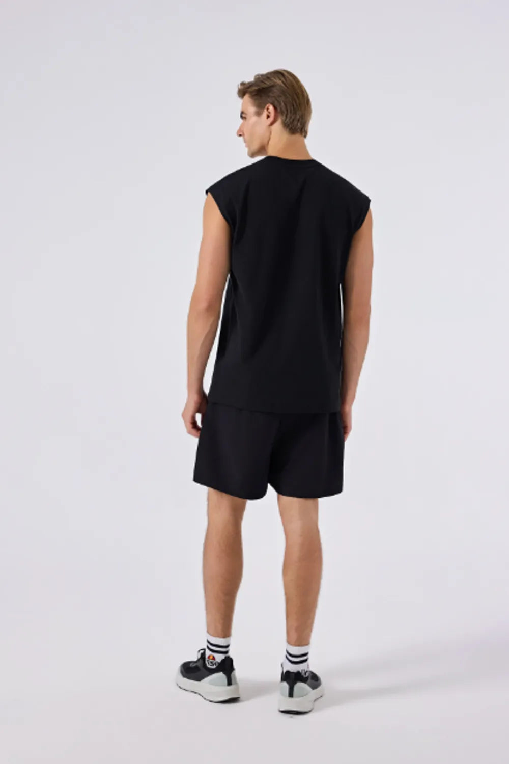 Ellesse Erkek Siyah Tişört 6SM5041