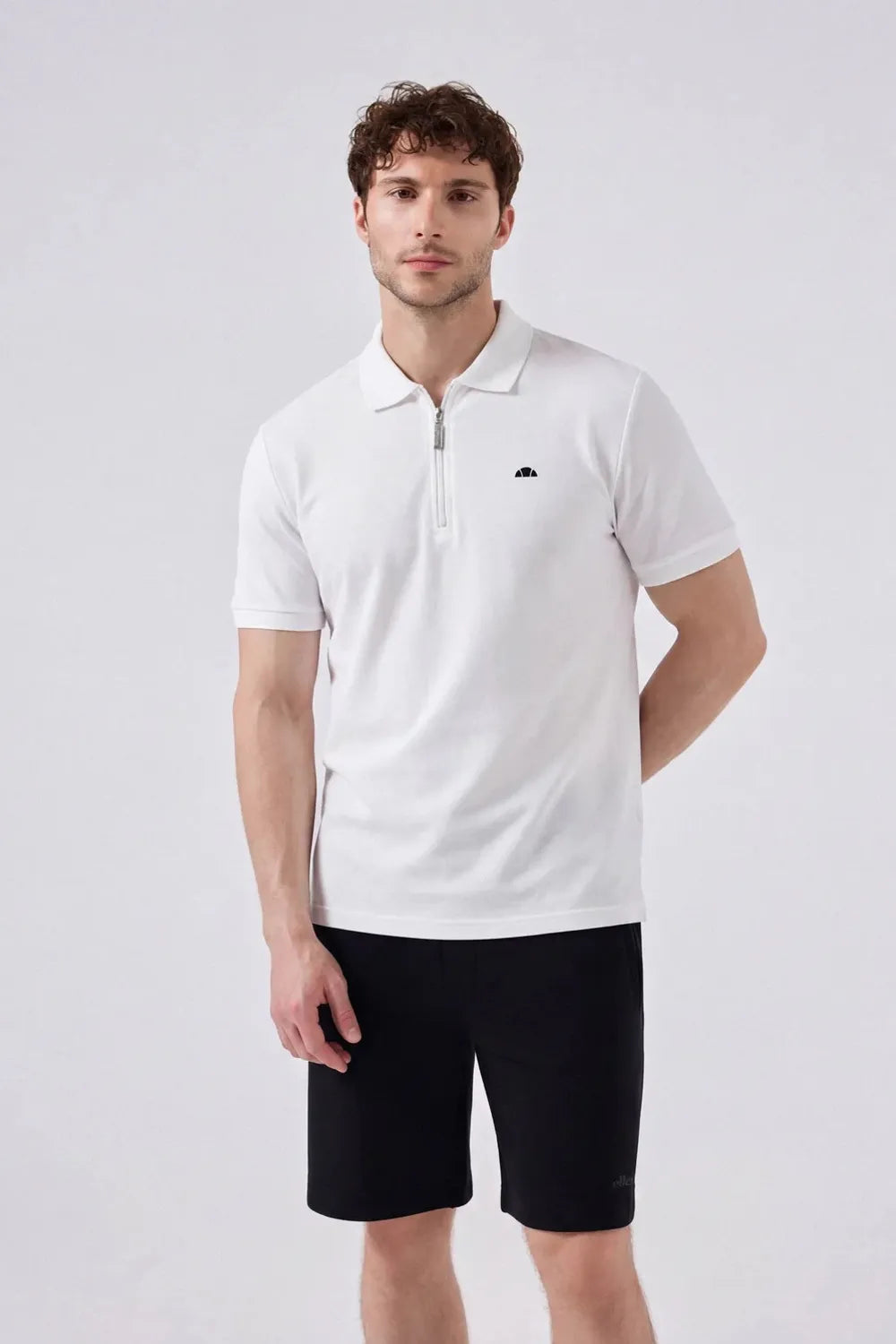 Ellesse Erkek Off White Tişört 6SM5048