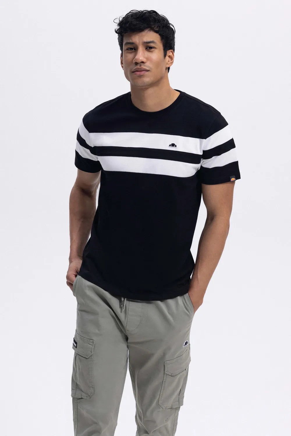 Ellesse Erkek Siyah Tişört EM125-1