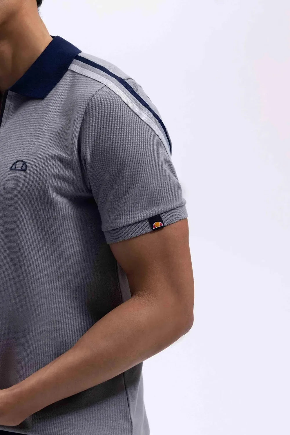 ELLESSE Erkek Gri Polo Tişört EM169-1