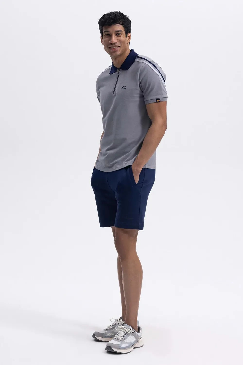 ELLESSE Erkek Gri Polo Tişört EM169-1