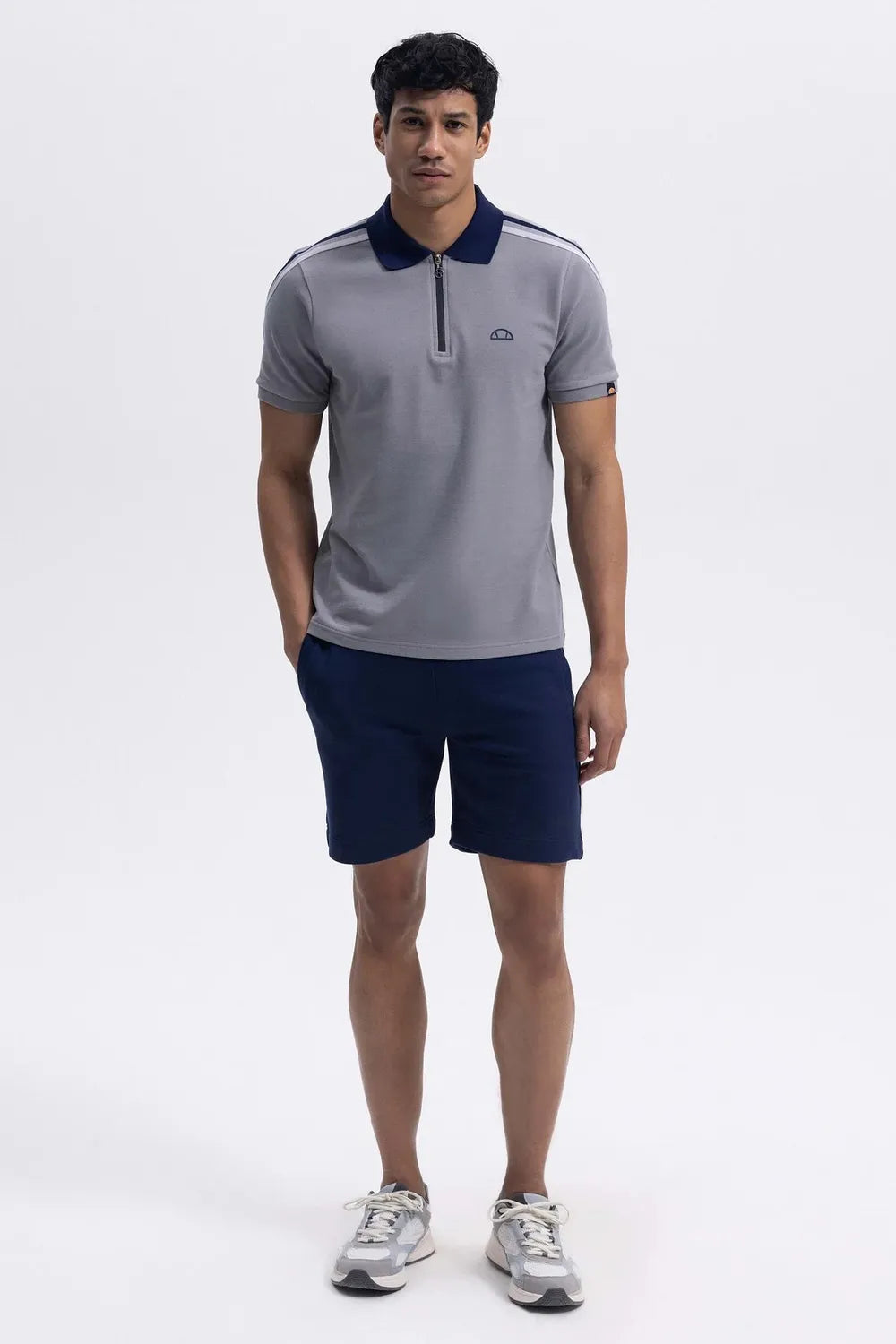 ELLESSE Erkek Gri Polo Tişört EM169-1