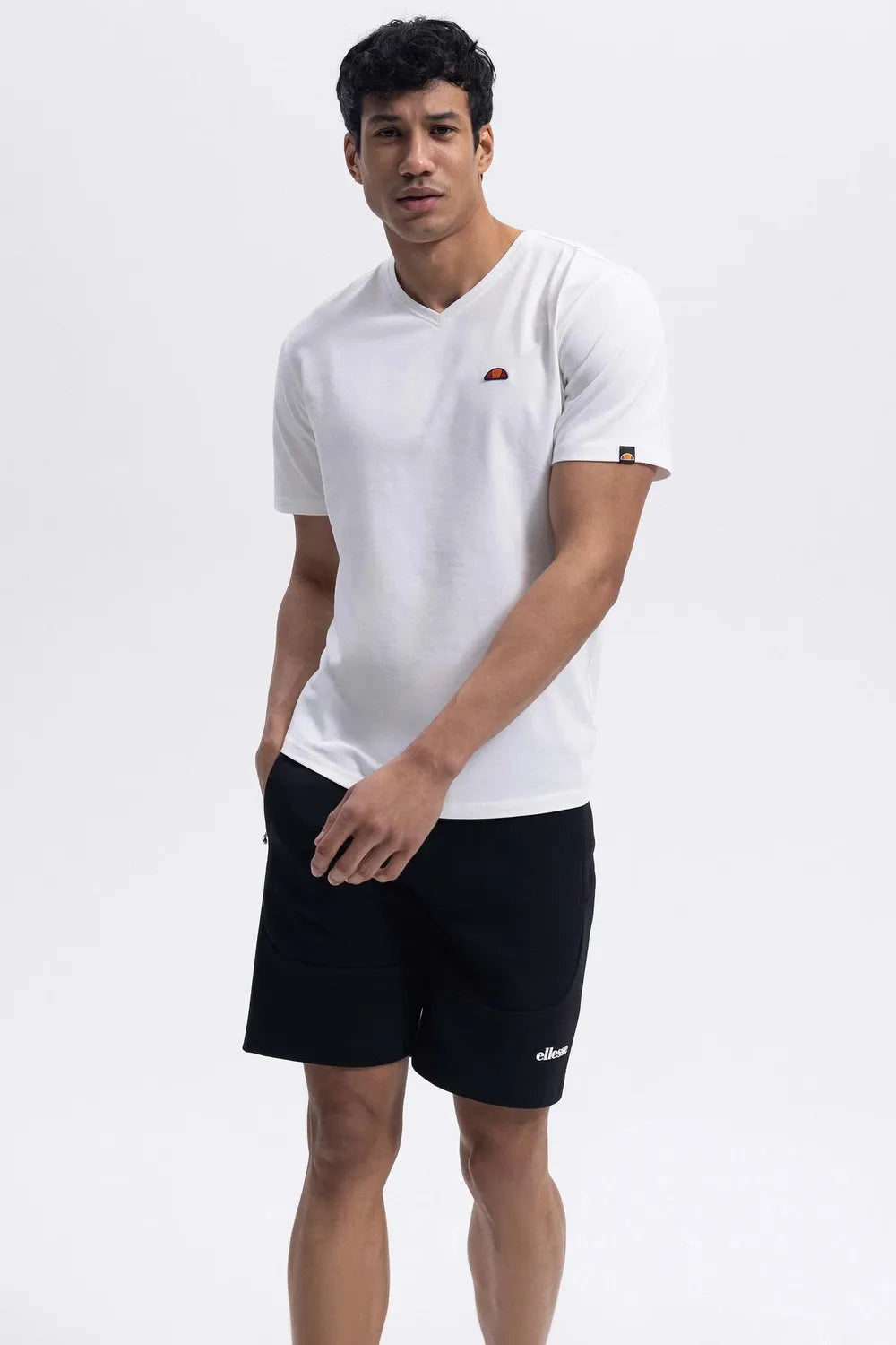 ELLESSE Erkek BEYAZ Tişört EM186-1