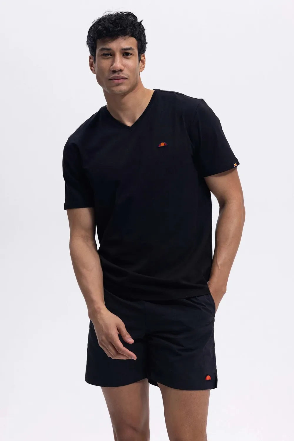 ELLESSE Erkek Siyah Tişört EM186-1
