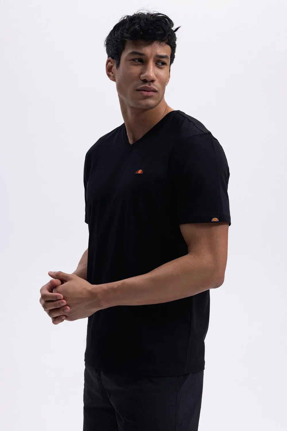 ELLESSE Erkek Siyah Tişört EM186-1