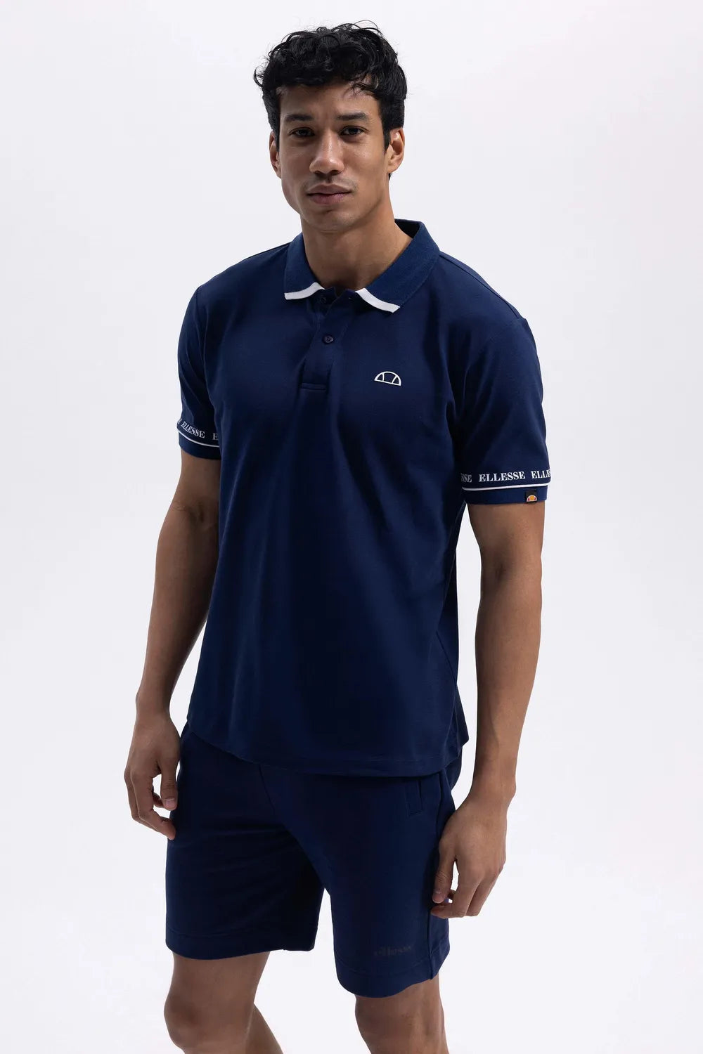 ELLESSE Erkek Lacivert Polo Tişört EM375