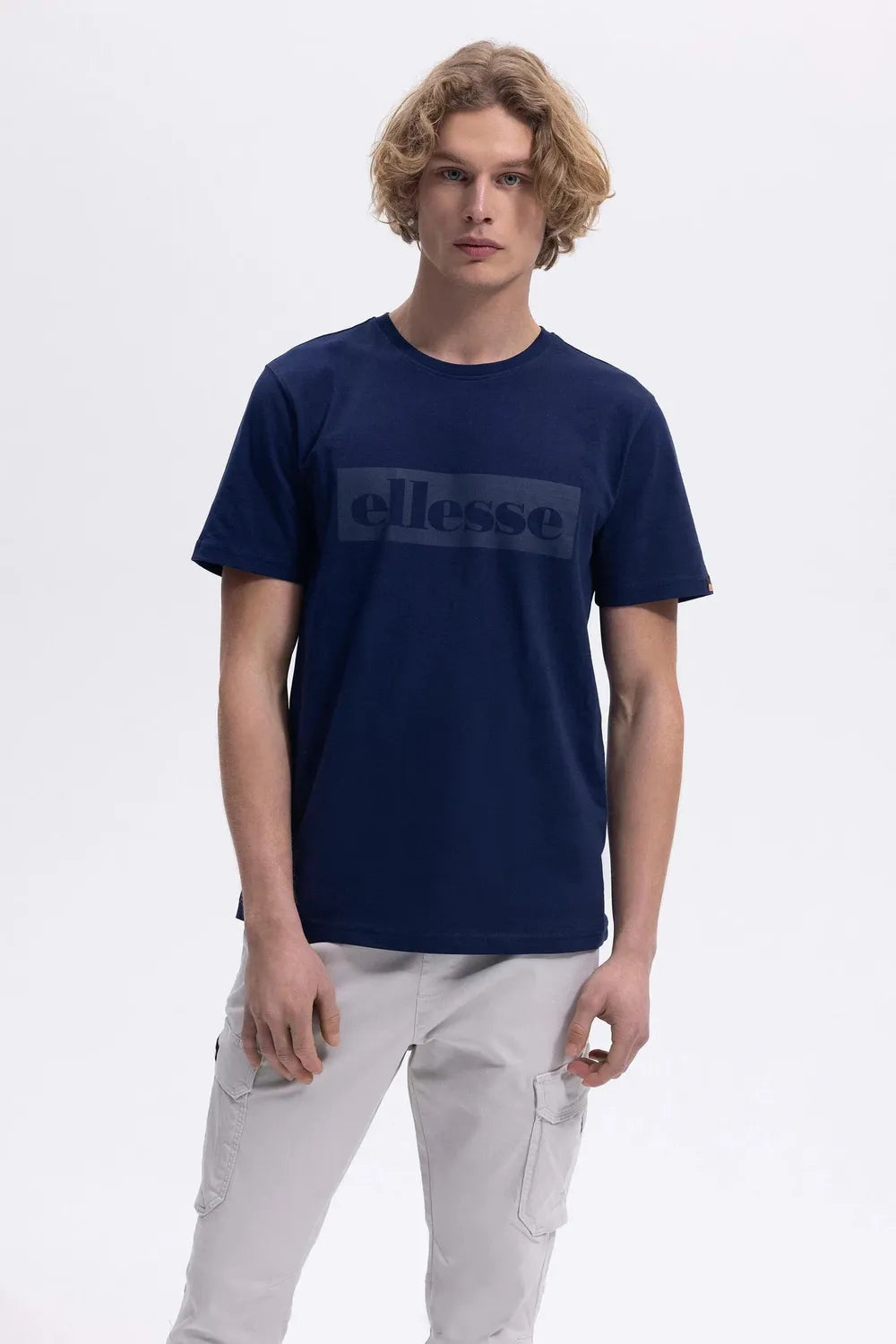 ELLESSE Erkek Lacivert Tişört EM589