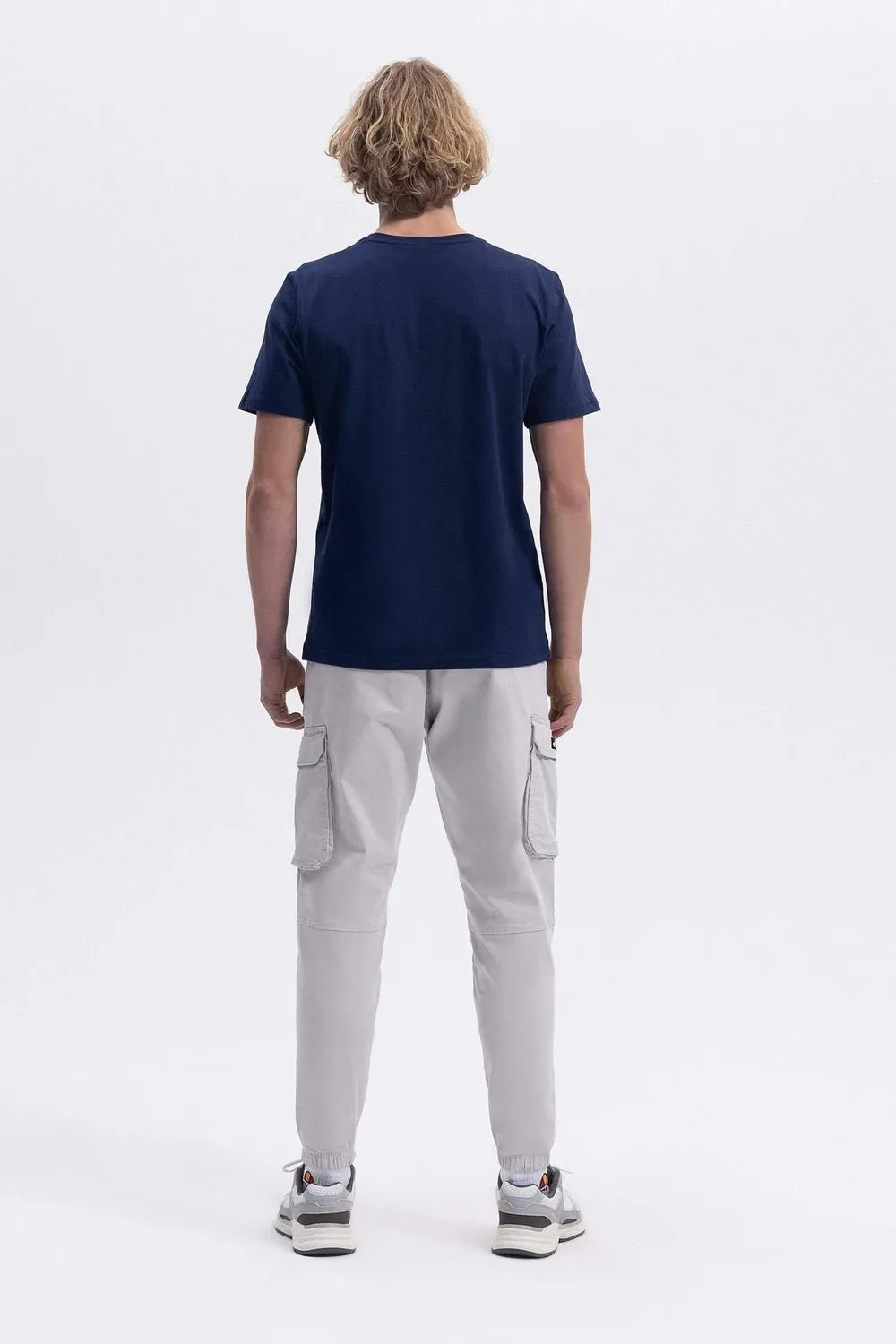 ELLESSE Erkek Lacivert Tişört EM589