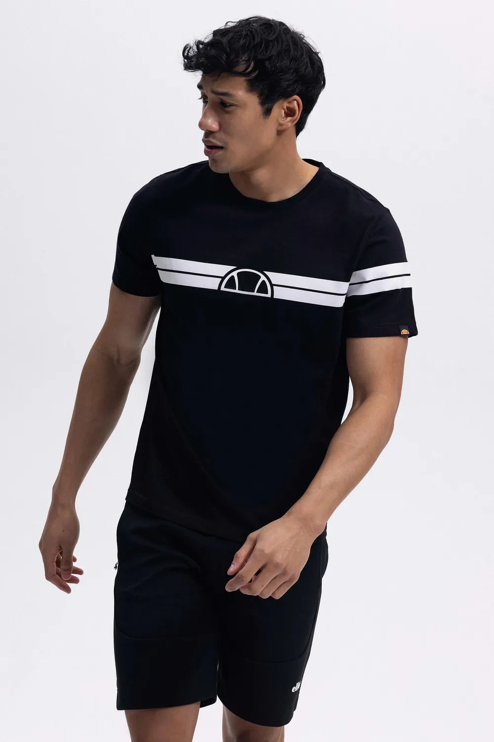 ELLESSE Erkek Siyah Tişört EM442