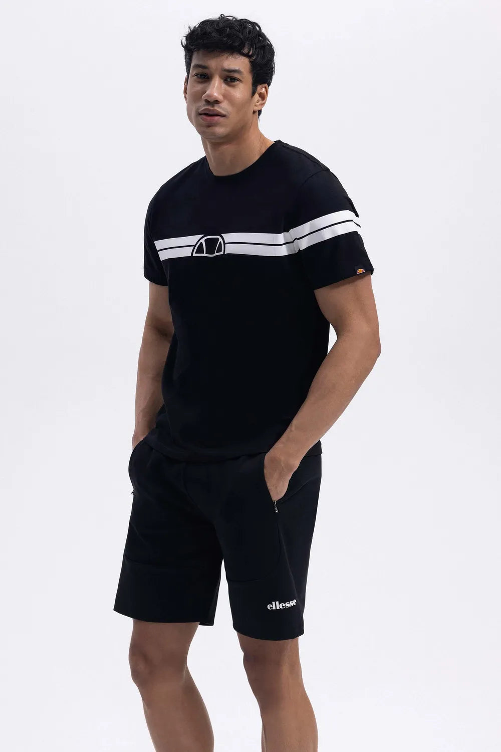 ELLESSE Erkek Siyah Tişört EM442