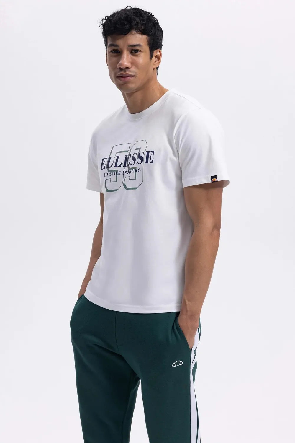 Ellesse Erkek Beyaz Tişört EM455OF