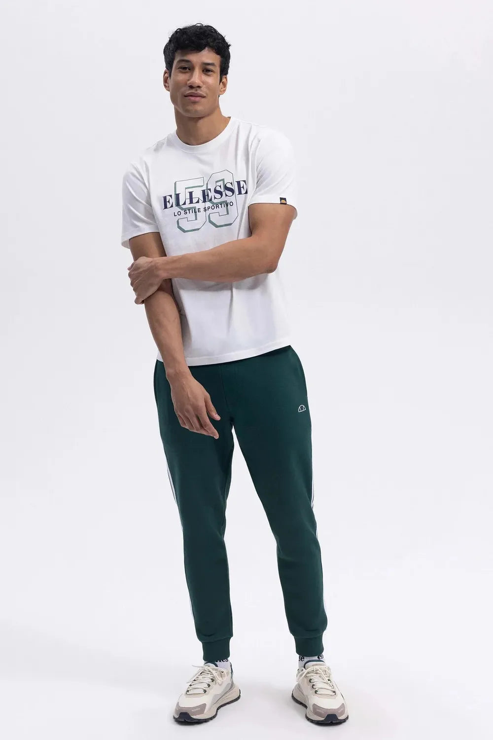 Ellesse Erkek Beyaz Tişört EM455OF