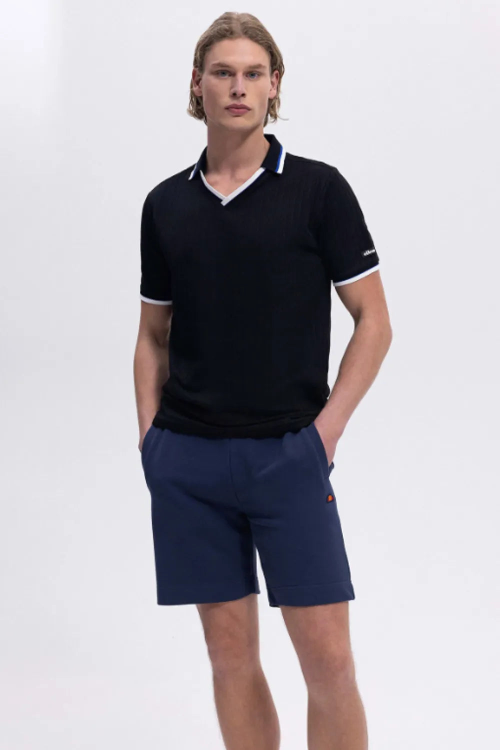 Ellesse Erkek Siyah Tişört 5SM5491