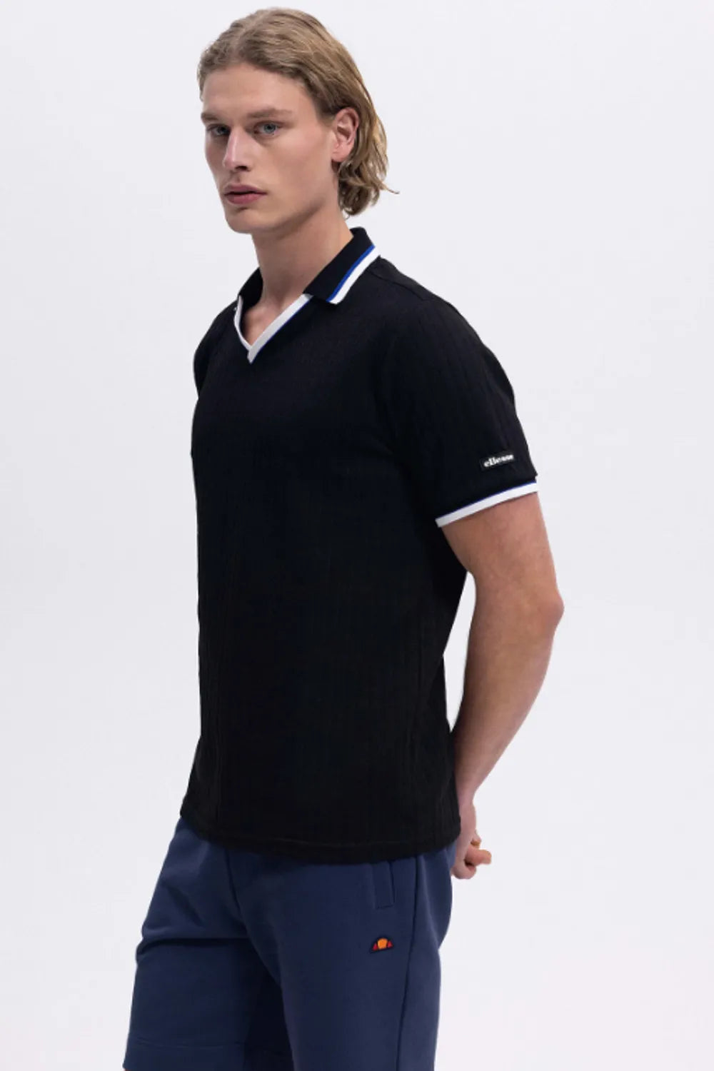Ellesse Erkek Siyah Tişört 5SM5491