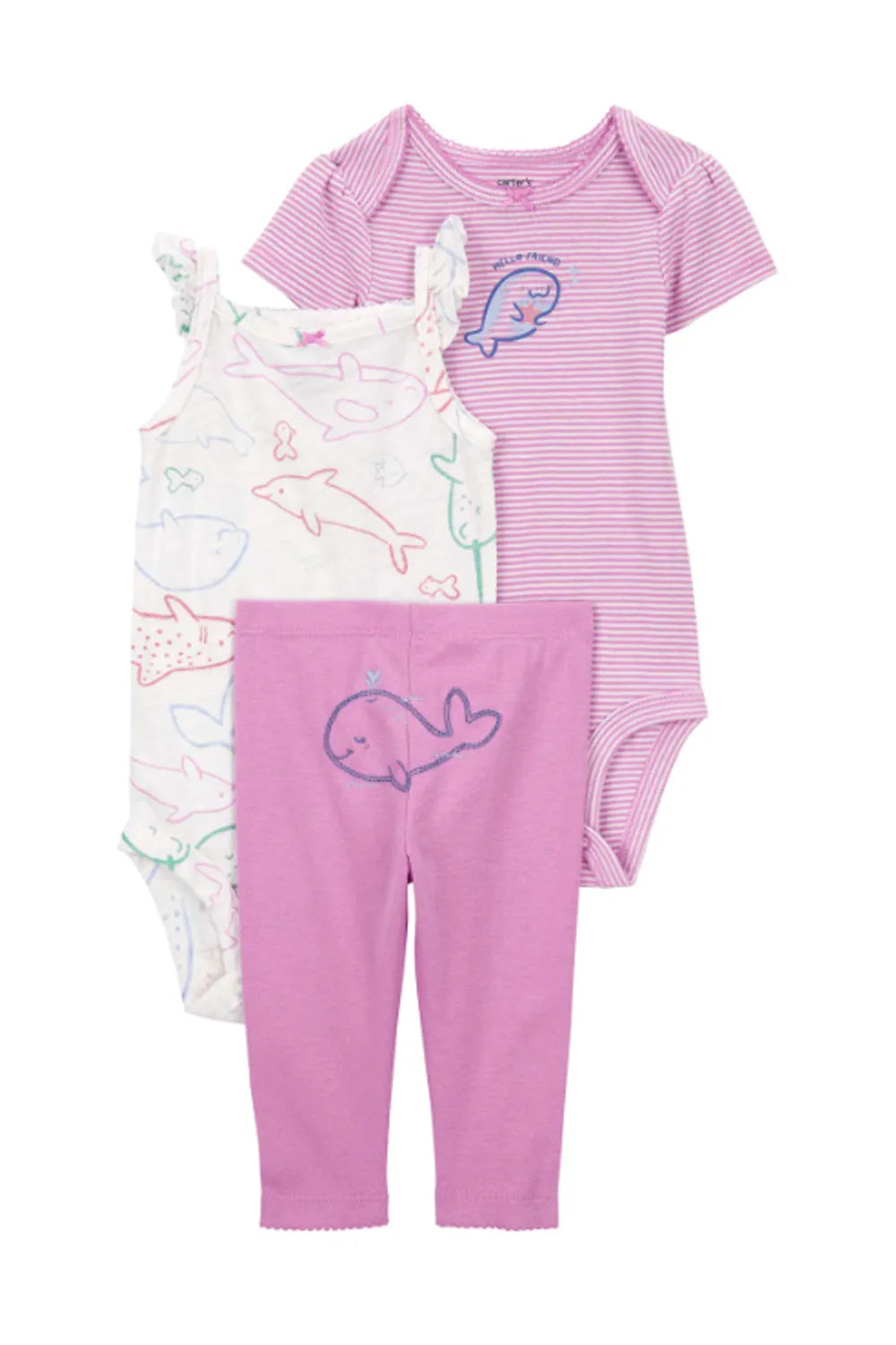 Layette Çocuk Çok Renkli 3Lü Set 1Q925010