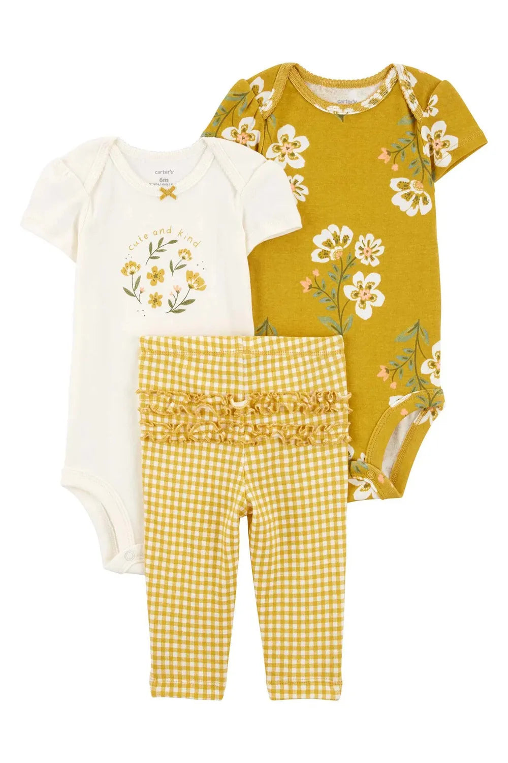Layette Çocuk Çok Renkli Body Pantolon Set 1R034610
