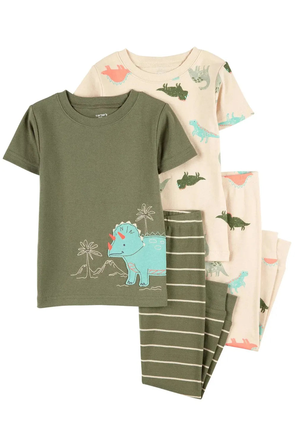 Küçük Erkek Çocuk Pijama Set 4'lü Paket 2S380710