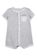 Erkek Gri Bebek Kısa Tulum 1S475910