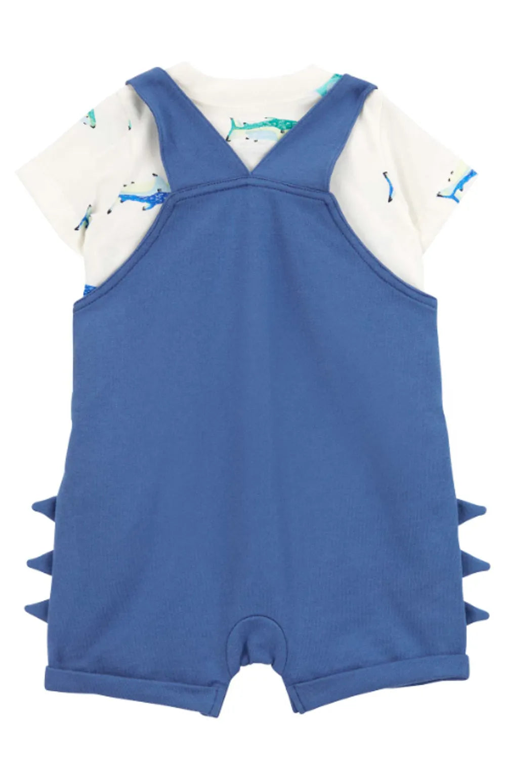 Erkek Bebek Salopet Set 2'li Paket Mavi 1S890710