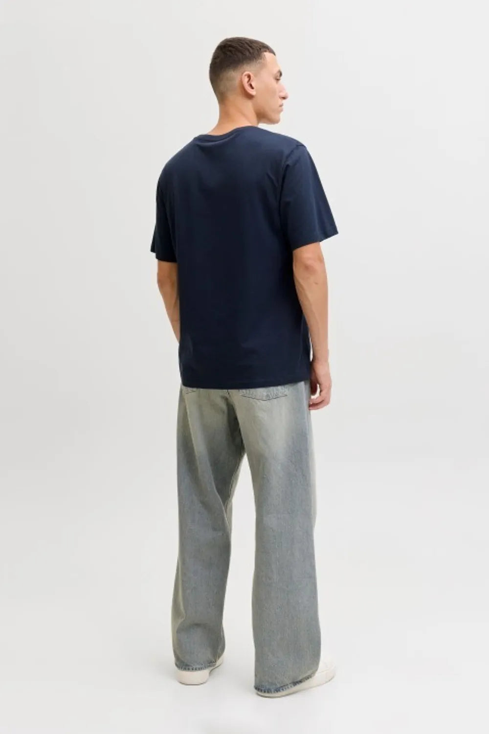 Jack&Jones Erkek Koyu Lacivert Tişört 12288536