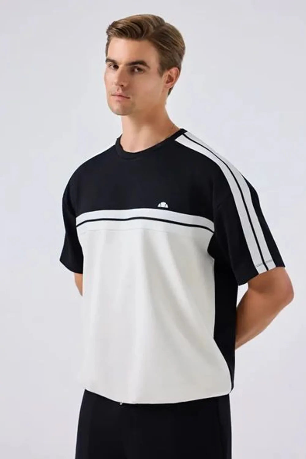 Ellesse Erkek Siyah Tişört 6SM5034