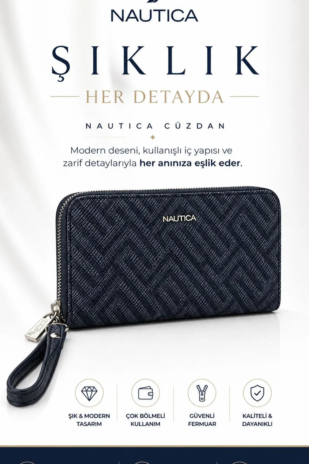Nautica Kadın Si̇yah Çanta C7820
