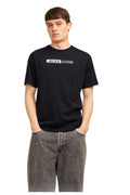Jack&Jones Erkek Siyah Tişört 12233999