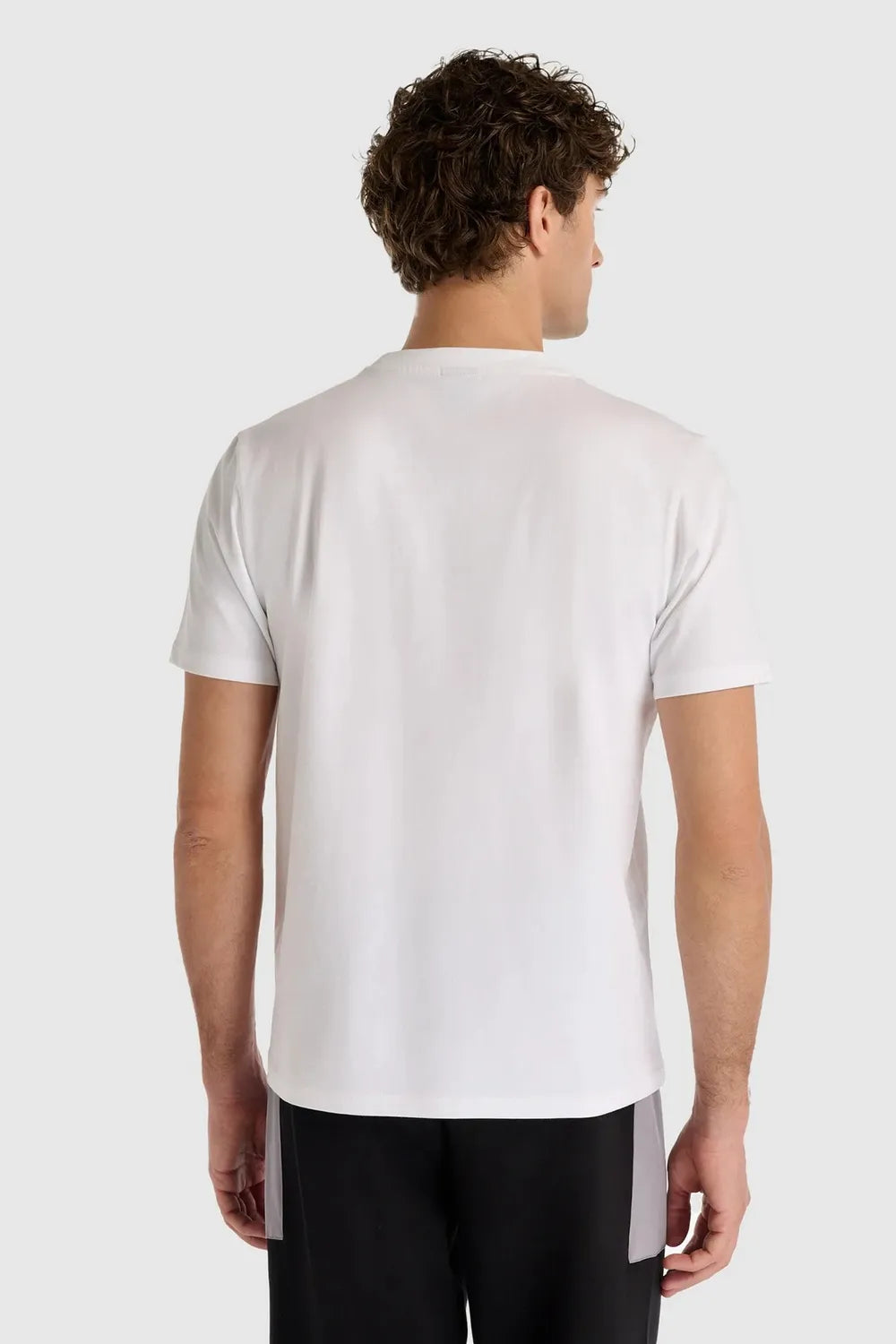 NEW BALANCE Erkek Beyaz T-shirt MNT1516