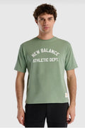 NEW BALANCE Erkek Yeşil T-Shirt MNT1519