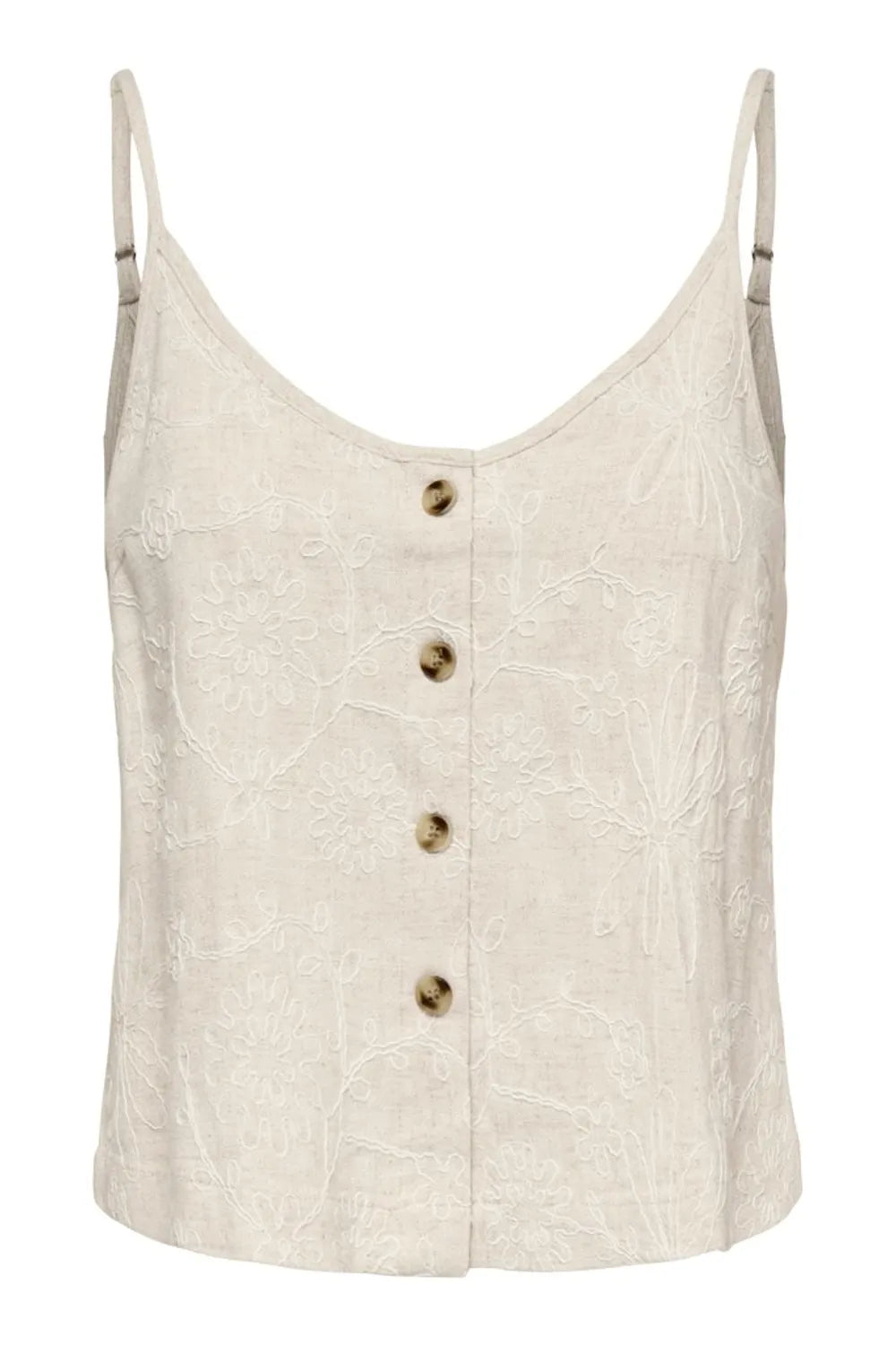 ONLY Kadın Krem Pantolon 15374121